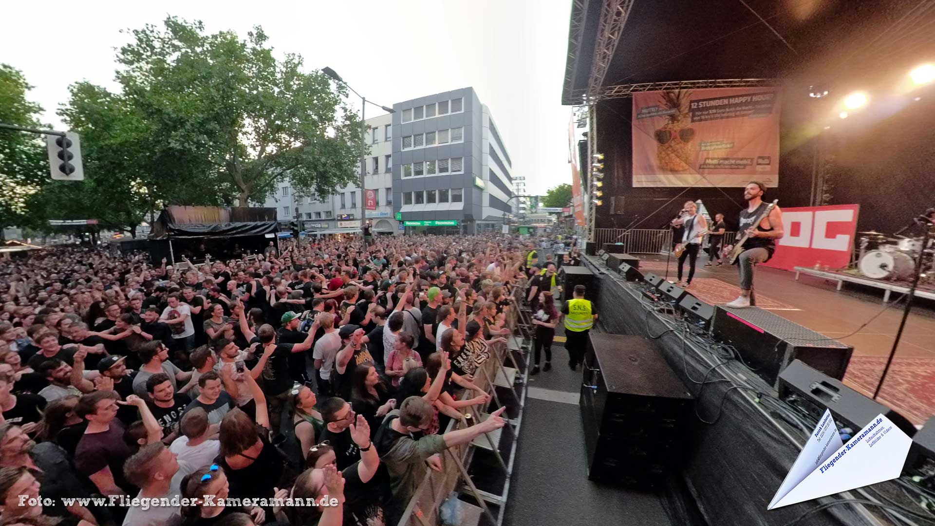 Ring-Bühne bei Bochum Total 2019 - 360°-Panorama