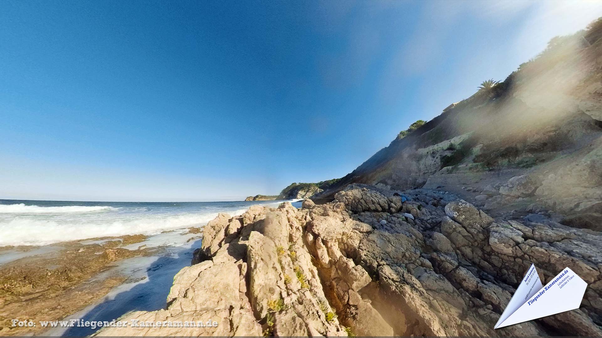 Cala Blanca en Jávea/Xàbia (ES) - 360°-Panorama