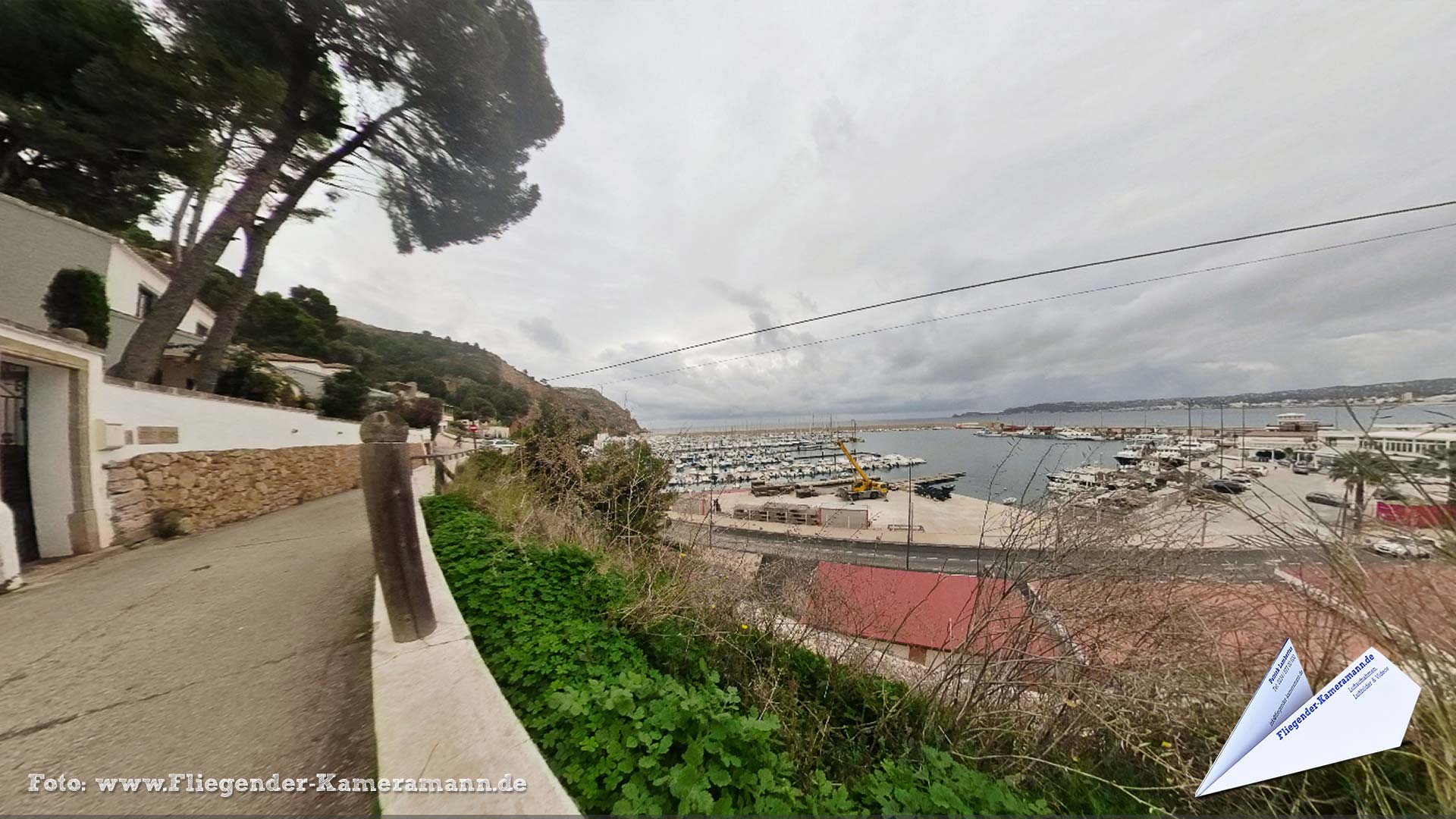 Calle la Caleta Jávea/Xàbia (ES) - 360°-Panorama