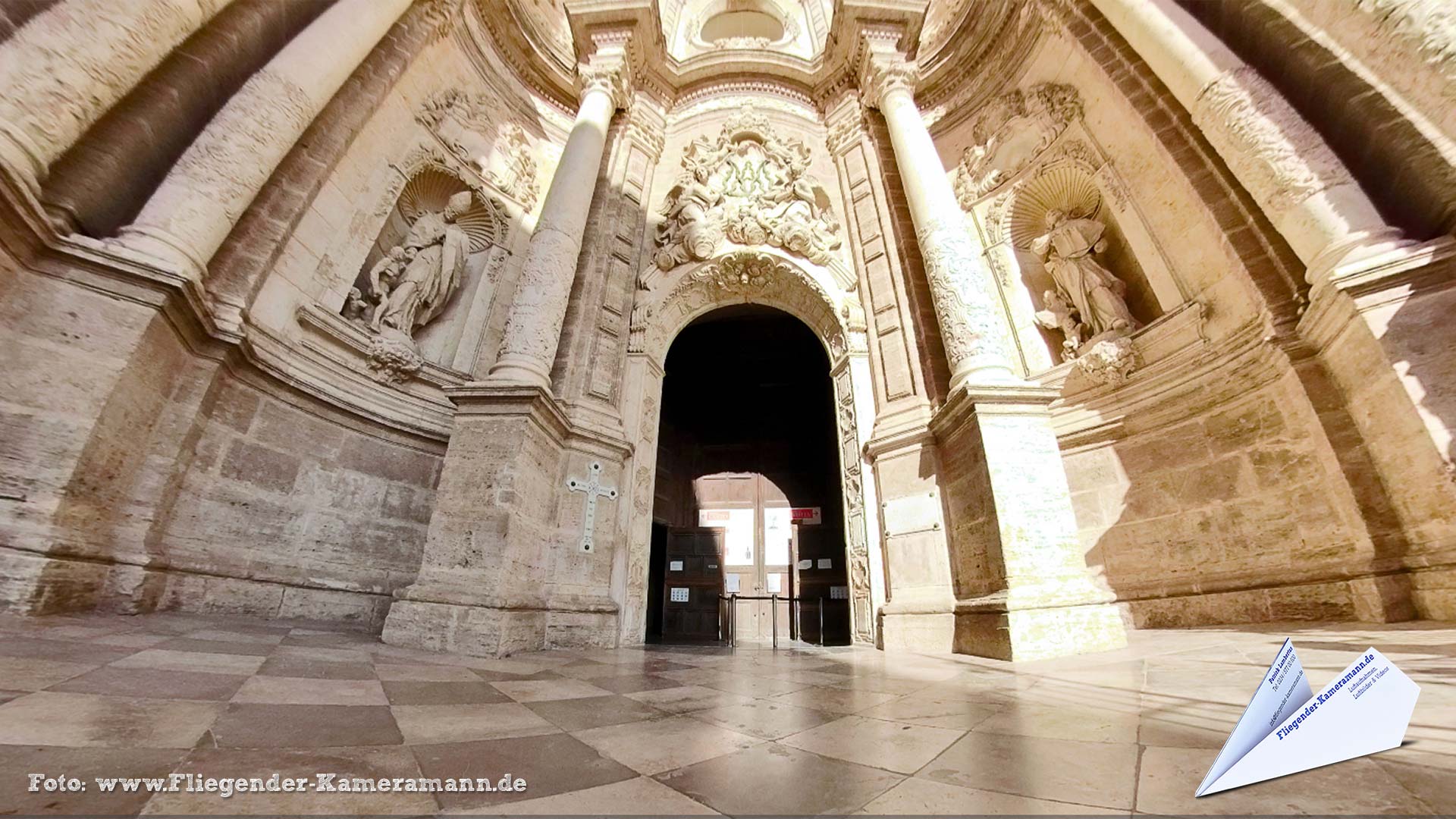 Catedral de Santa María (La Seu De Valencia) (ES) - 360°-Panorama