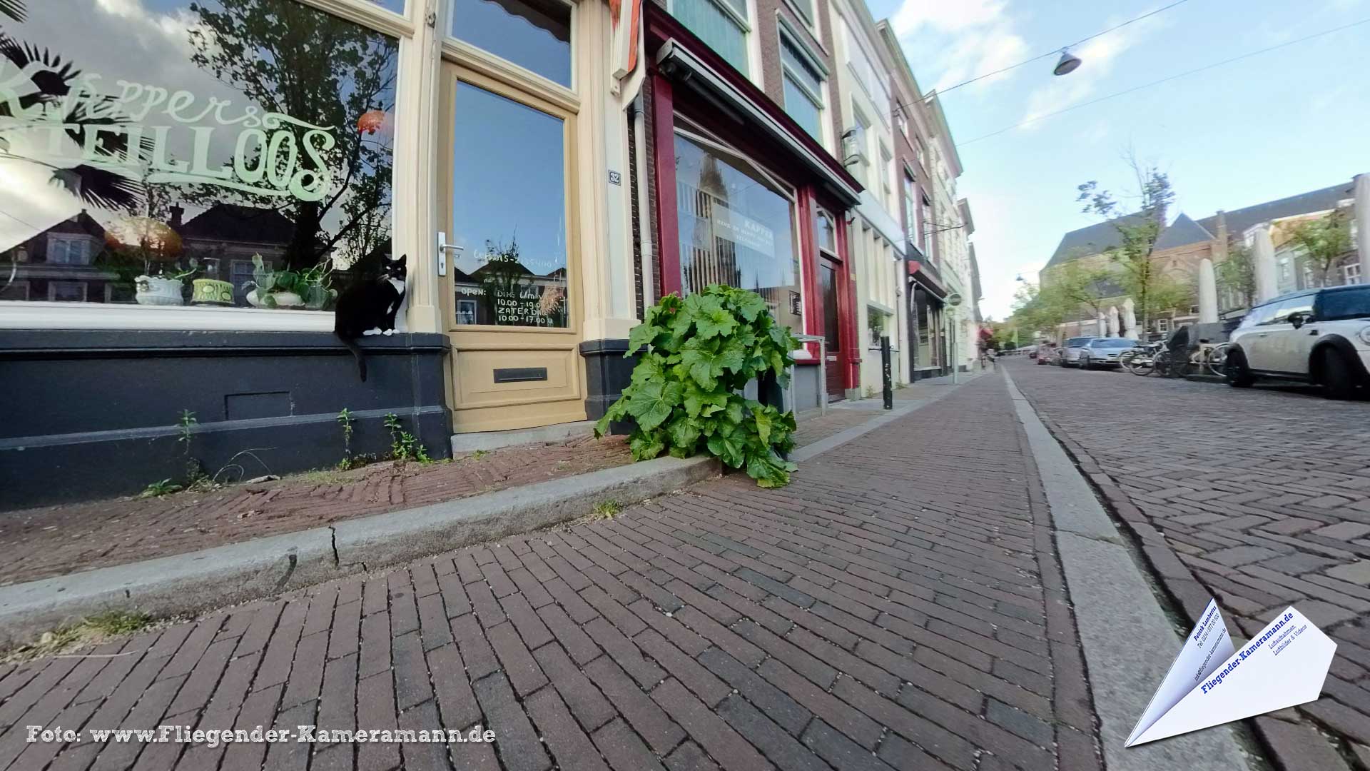 Vrouwjuttenland, Steilloos Kapper in Delft (NL) - 360°-Panorama