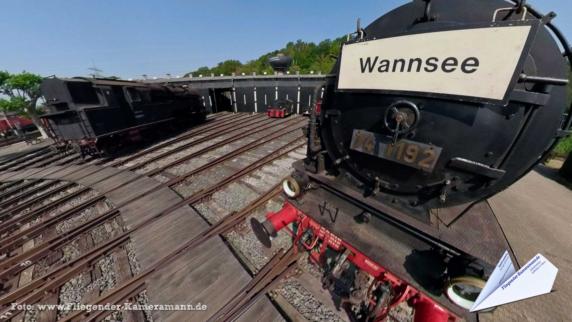 Eisenbahnmuseum Bochum - 360°-Panorama