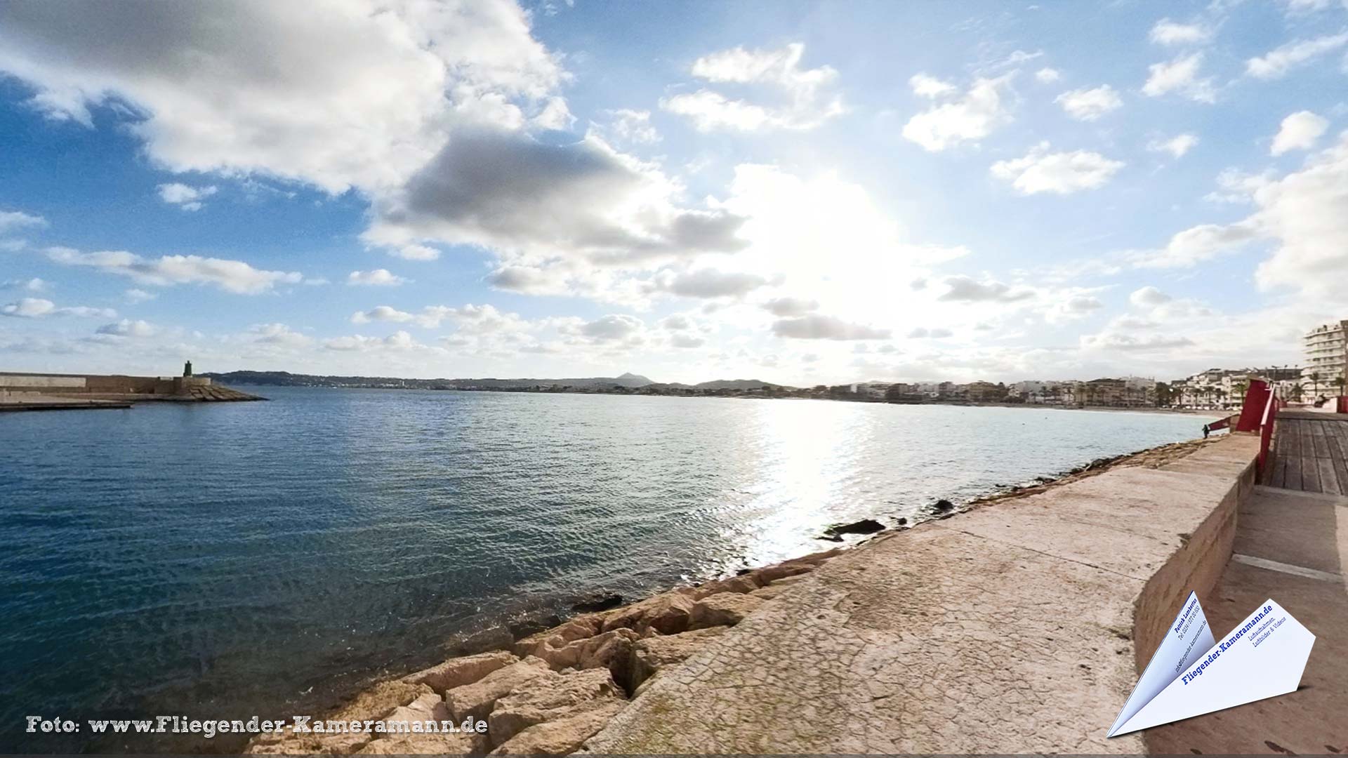 Faro Rojo / Red Lighthouse de Jávea/Xàbia (ES) - 360°-Panorama