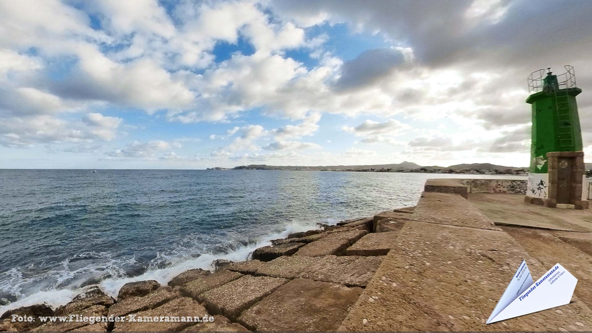 Green Lighthouse / Faro Verde de Jávea/Xàbia (ES) - 360°-Panorama