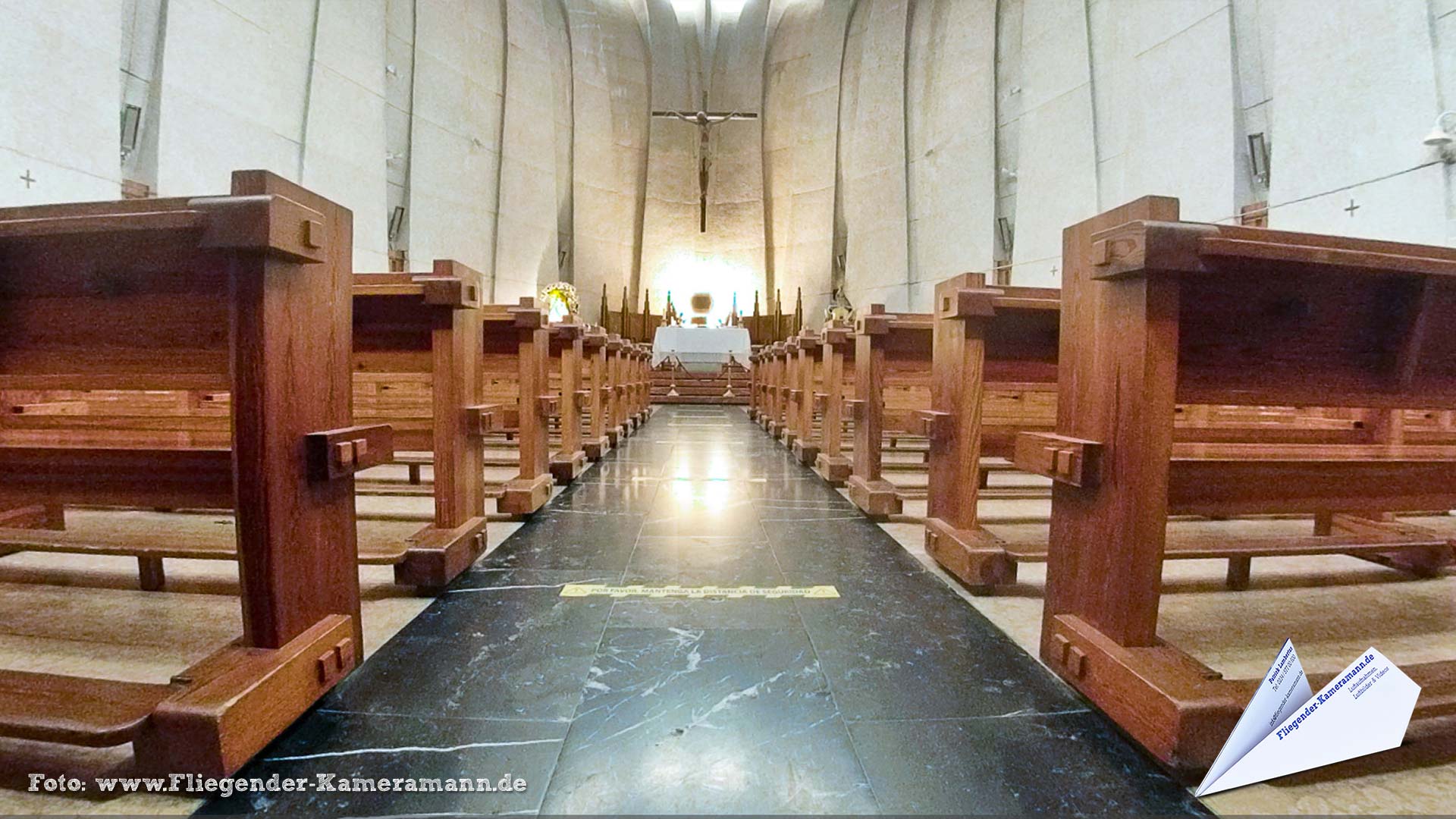 Iglesia Mare de Déu de Loreto Jávea/Xàbia (ES) - 360°-Panorama