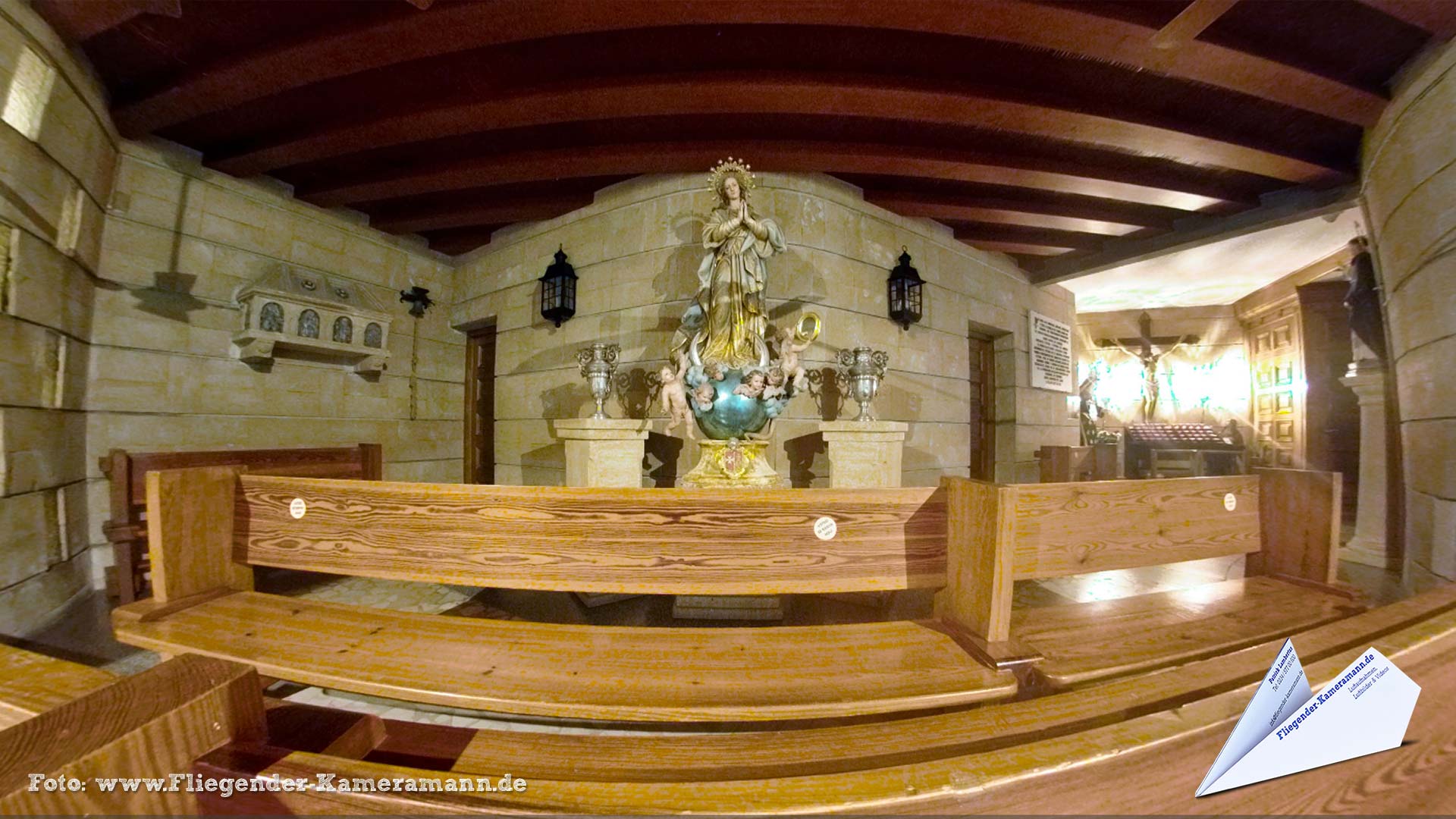 Iglesia Mare de Déu de Loreto Jávea/Xàbia (ES) - 360°-Panorama