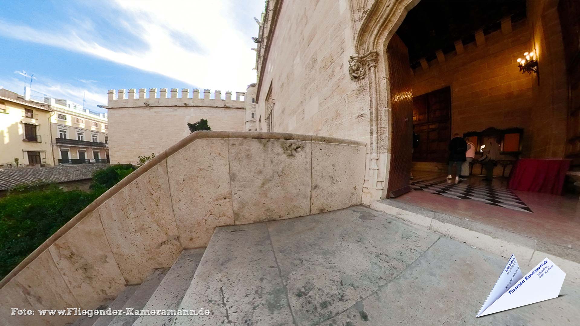 Lonja de la Seda en Valencia (ES) - 360°-Panorama