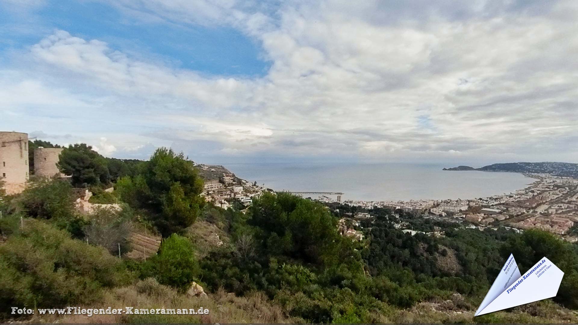 Los Molinos de la Plana de Jávea/Xàbia (ES) - 360°-Panorama