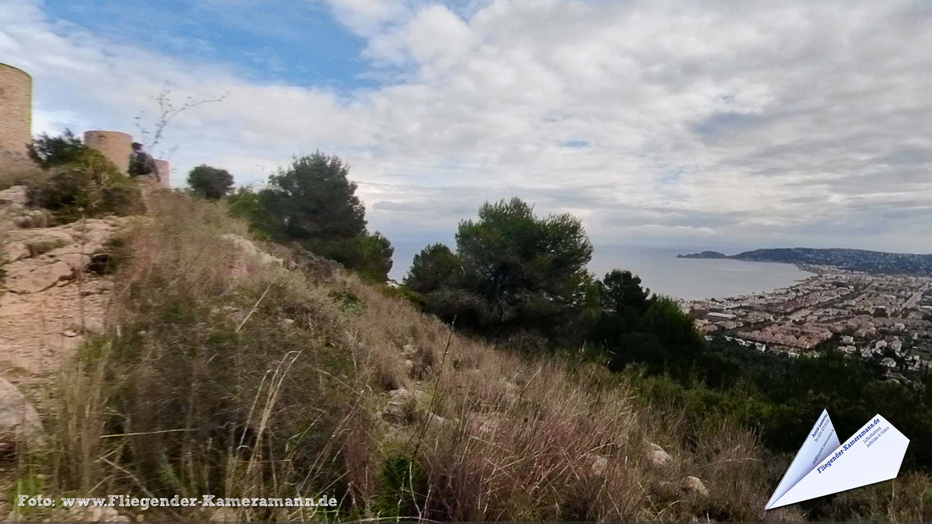 Los Molinos de la Plana de Jávea/Xàbia (ES) - 360°-Panorama