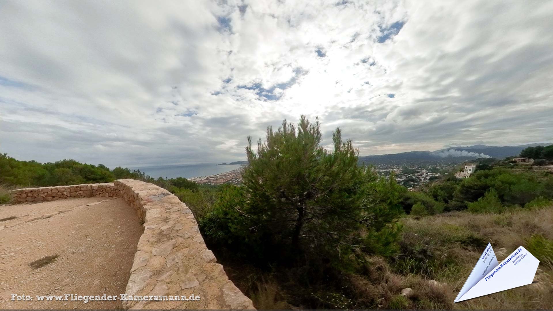 Los Molinos de la Plana de Jávea/Xàbia (ES) - 360°-Panorama