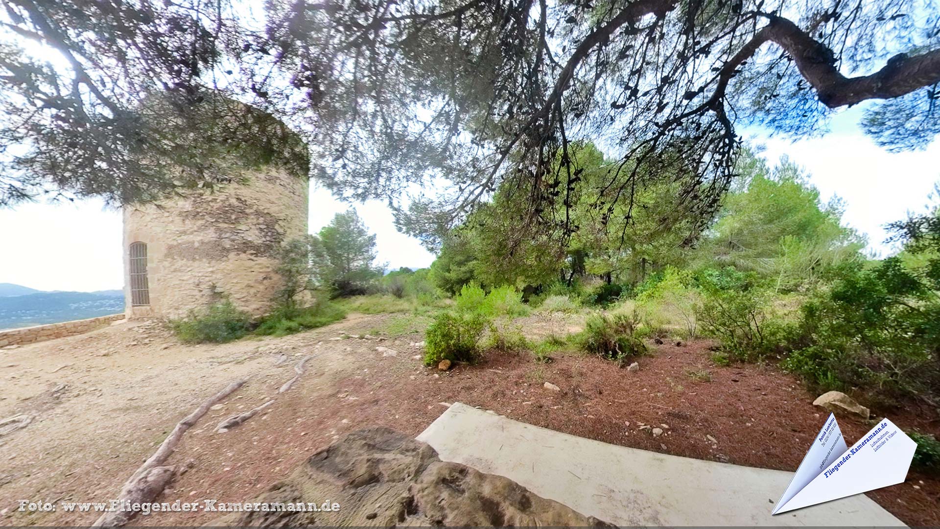 Los Molinos de la Plana de Jávea/Xàbia (ES) - 360°-Panorama