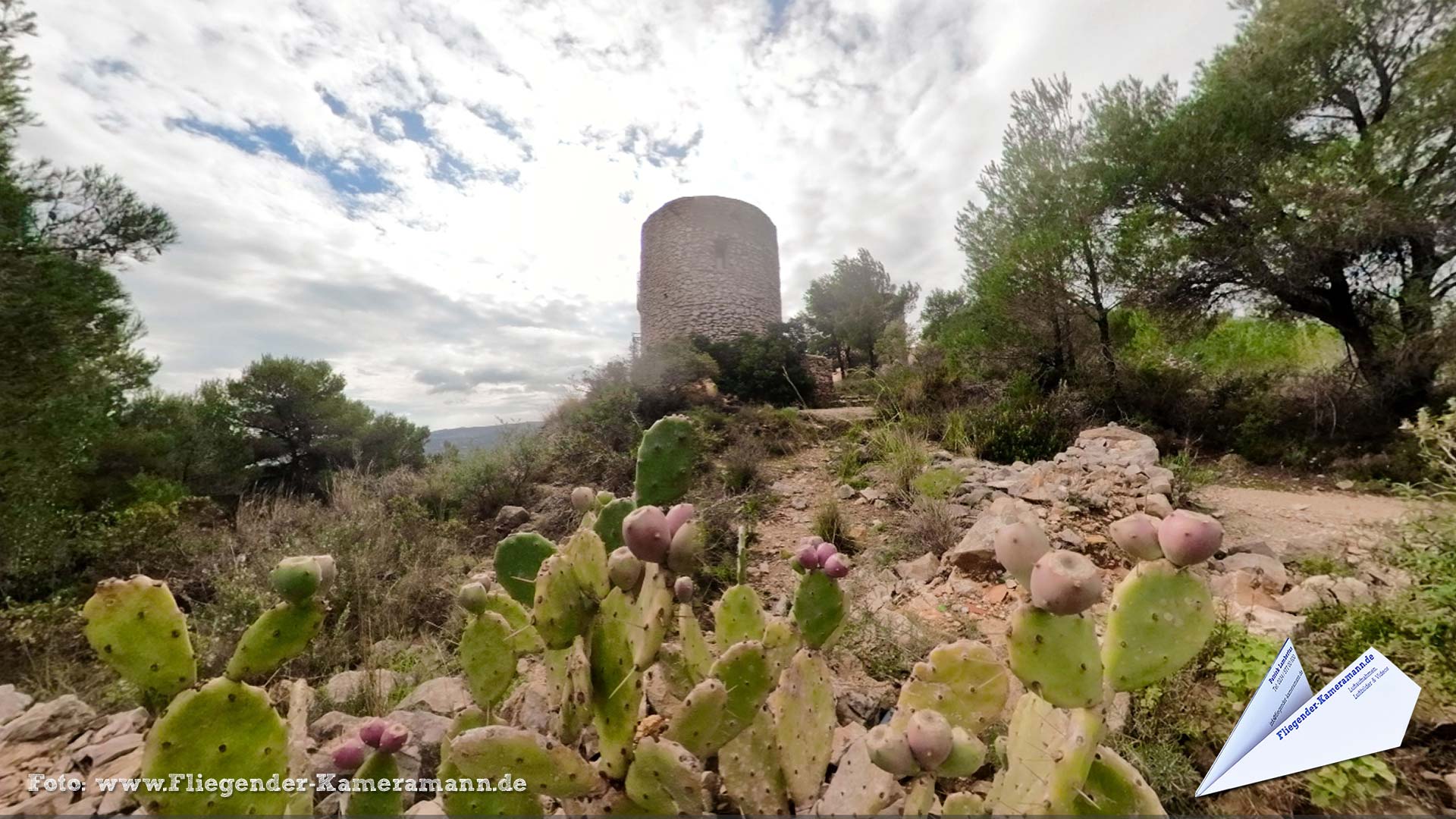 Los Molinos de la Plana de Jávea/Xàbia (ES) - 360°-Panorama