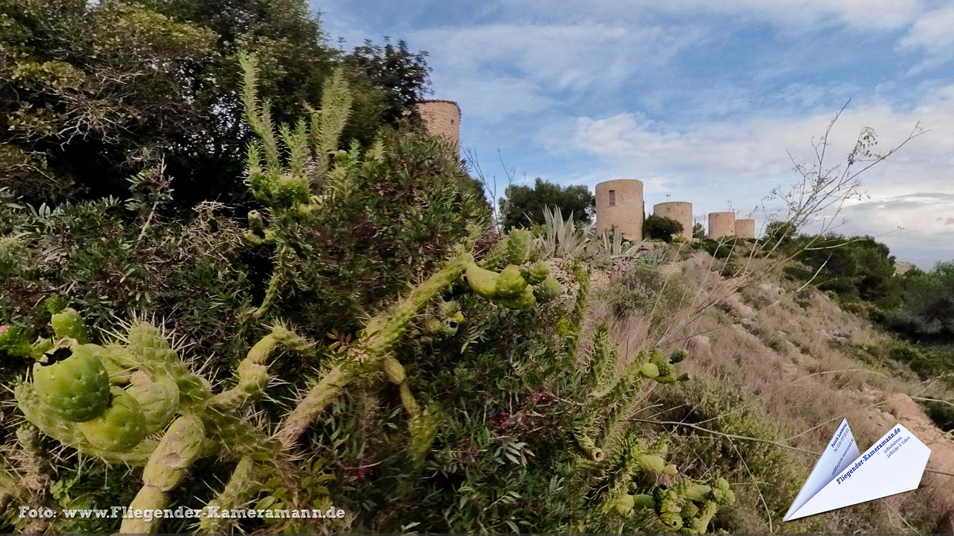 Los Molinos de la Plana de Jávea/Xàbia (ES) - 360°-Panorama