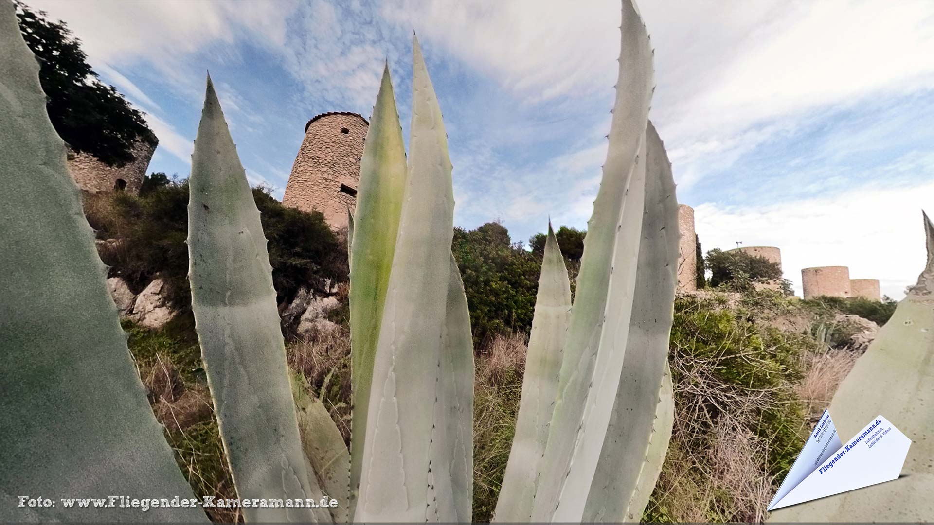 Los Molinos de la Plana de Jávea/Xàbia (ES) - 360°-Panorama