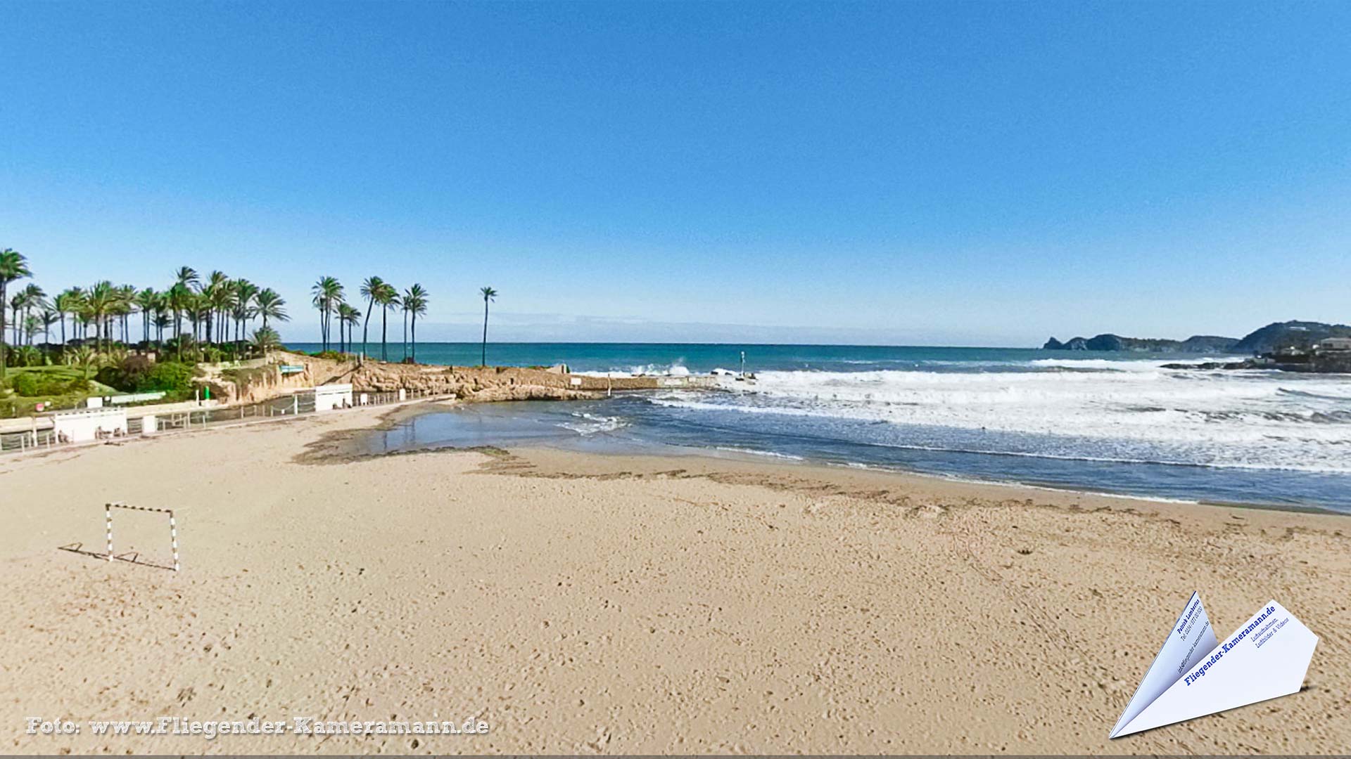 Platja de l'Arenal de Jávea/Xàbia (ES) - 360°-Panorama