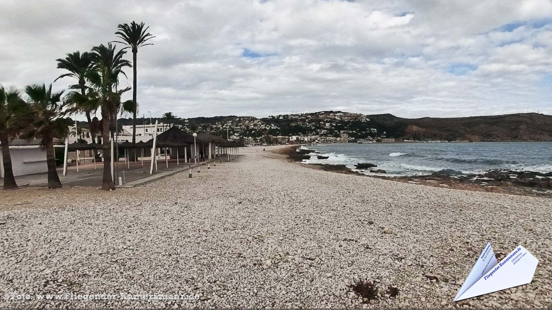 Platja Primer Muntanyar / Benissero de Jávea/Xàbia (ES) - 360°-Panorama