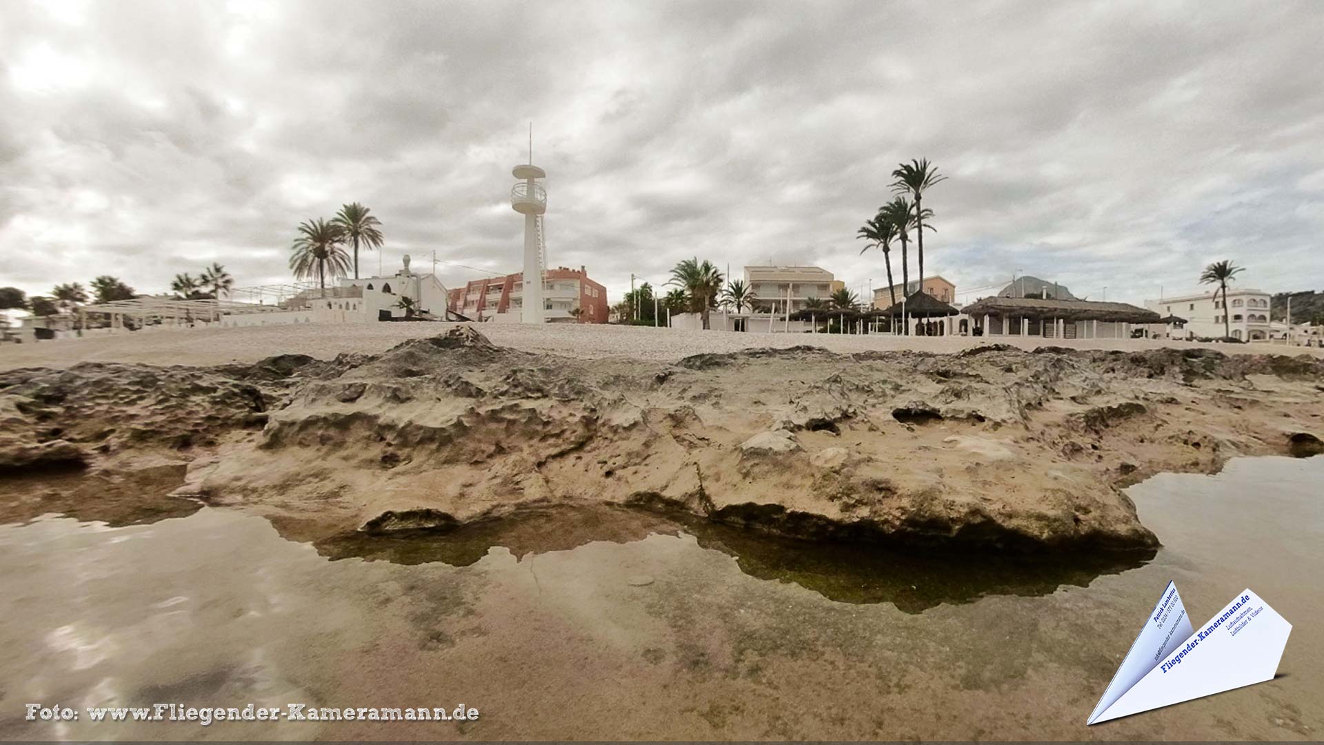 Platja Primer Muntanyar / Benissero de Jávea/Xàbia (ES) - 360°-Panorama