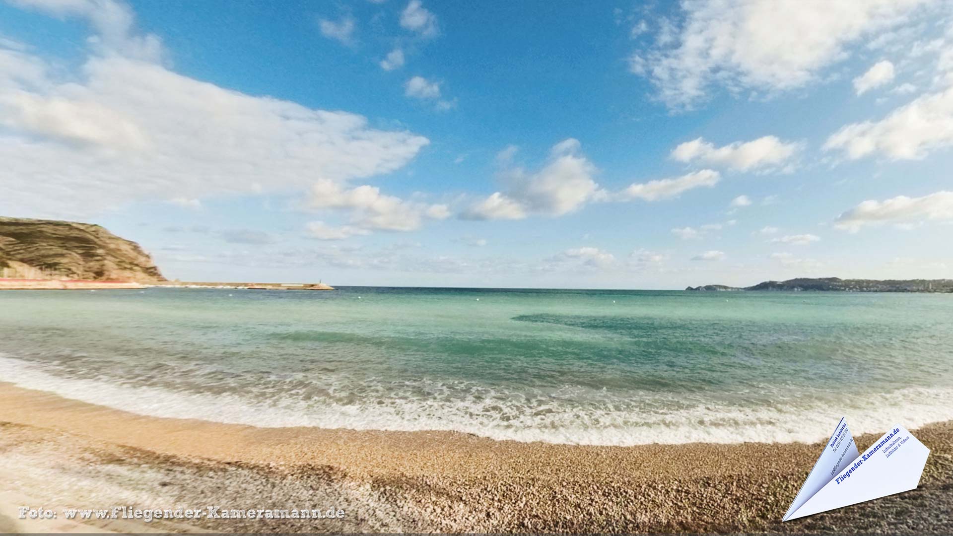 Playa de La Grava Strand de Jávea/Xàbia (ES) - 360°-Panorama