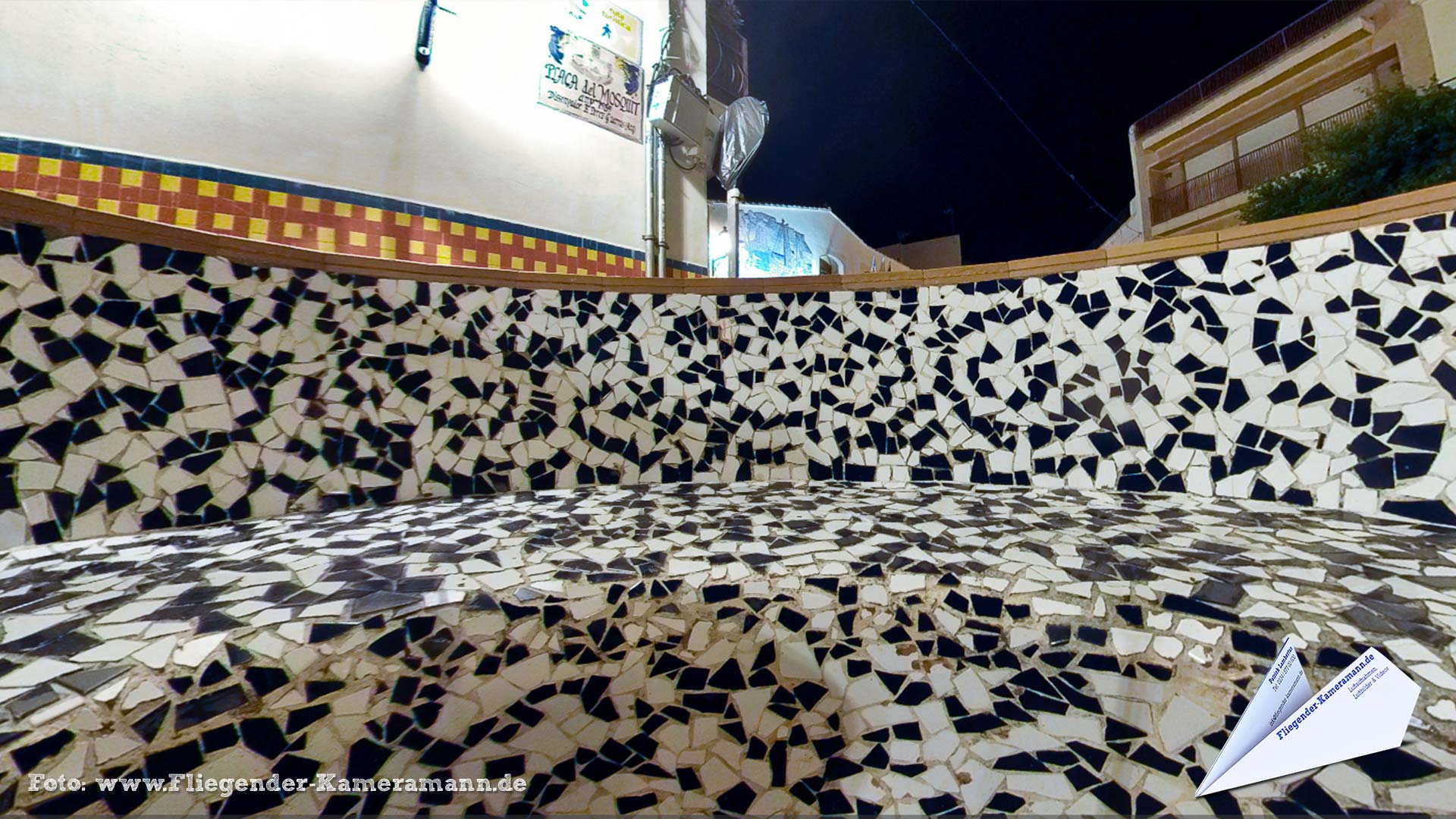 Plaza del Mosquit en Calp/Calpe (ES) - 360°-Panorama