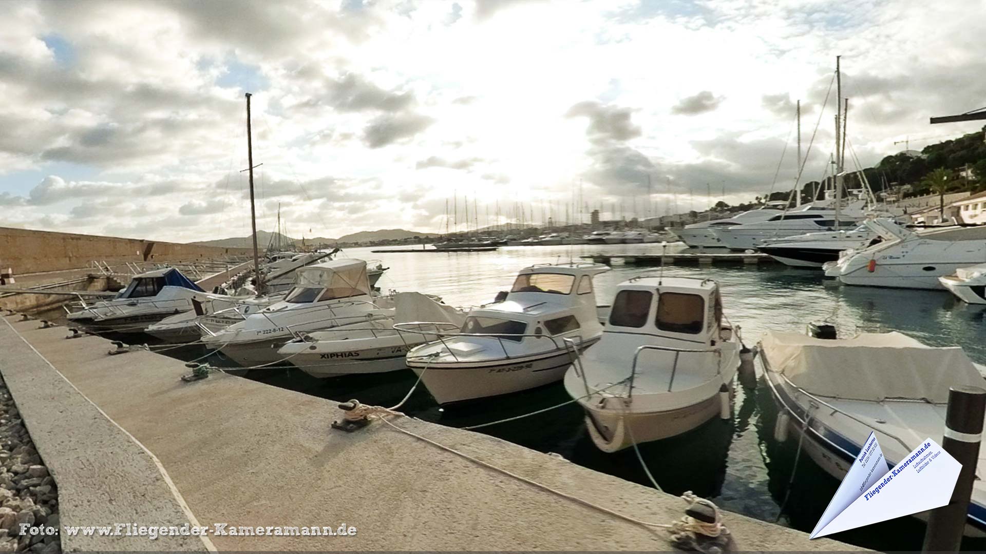 Puerto deportivo de Jávea/Xàbia (ES) - 360°-Panorama