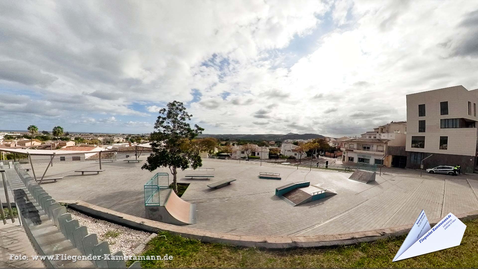 Skatepark Portal del Clot de Jávea/Xàbia (ES) - 360°-Panorama