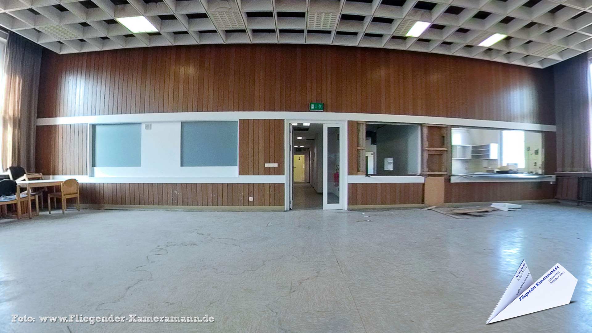 Kantine Telekom-Block Bochum - 360°-Panorama