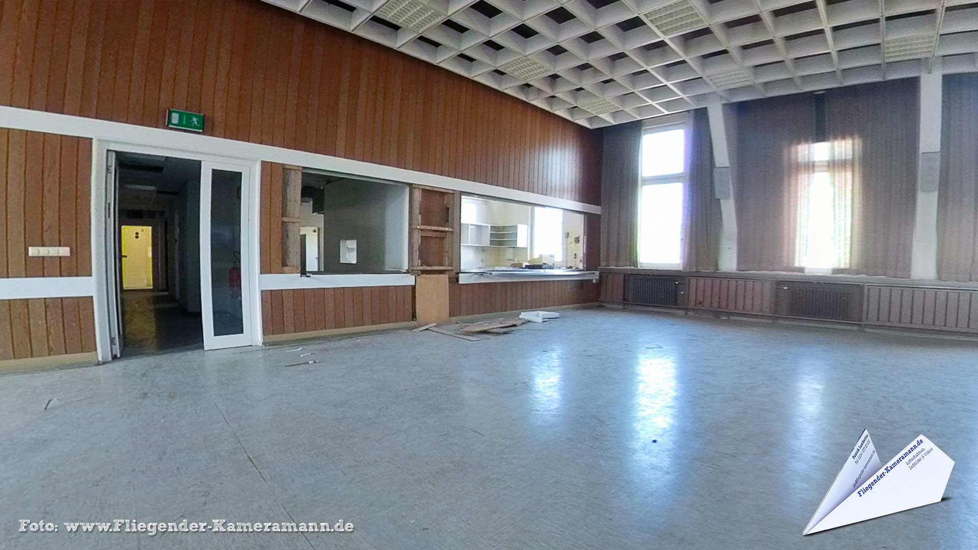 Kantine Telekom-Block Bochum - 360°-Panorama