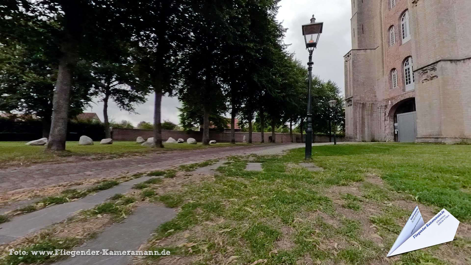 "Onze-Lieve-Vrouwe / Grote Kerk" in Veere (NL) - 360°-Panorama