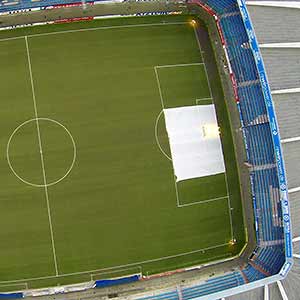 Luftaufnahmen unserer Kamera-Drohne vom Ruhrstadion des VfL Bochum 1848