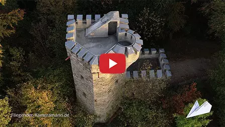Bismarckturm Hattingen - Luftaufnahmen mit Drohne Bismarckturm Hattingen - Luftaufnahmen mit Drohne