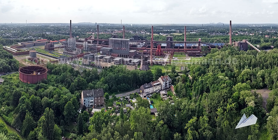 Drohne Essen Luftaufnahme Zeche Zollverein