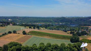 Foto mit Drohne: Hochauflösendes Luftbild in Essen, hier der Baldeneysee
