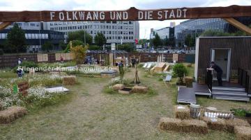Foto mit Drohne: Projekt zum 100. Jubiläum des Museum Folkwang im Stadtgebiet Essen in Kooperation mit dem Museum Folkwang und MAP Markus Ambach Projekte