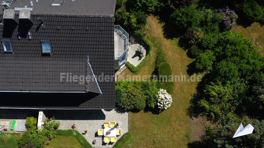 Luftbildfotografie einer Immobilie in Essen