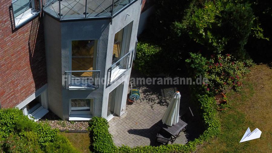 Luftbildfotografie einer Immobilie in Essen