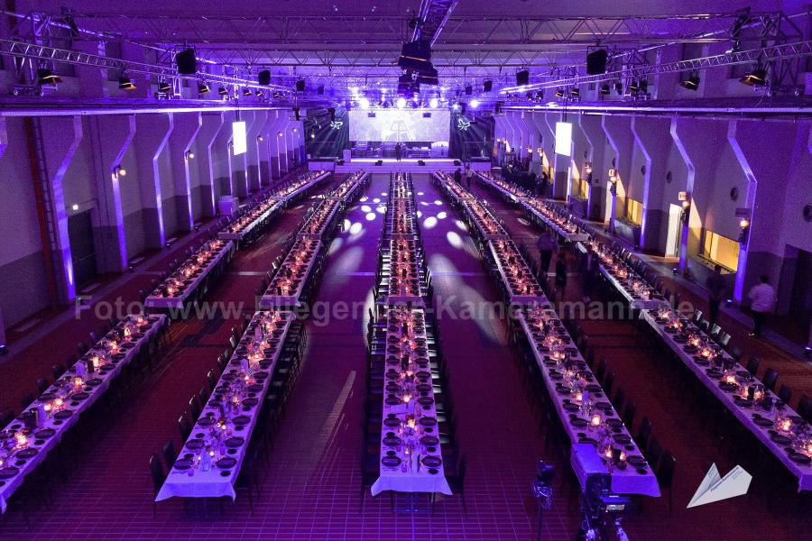 Drohnefotografie bei Event in der Grand Hall Zollverein