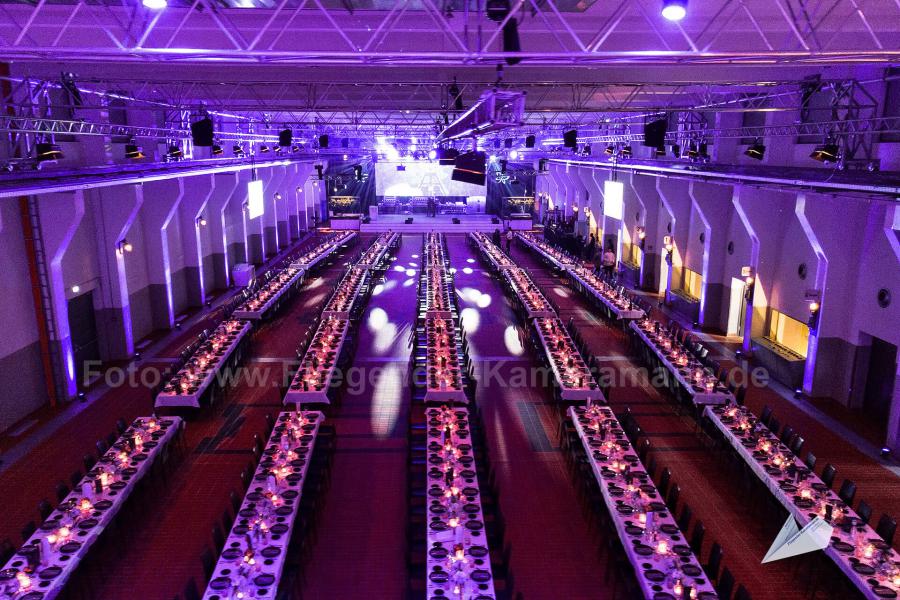 Drohnefotografie bei Event in der Grand Hall Zollverein