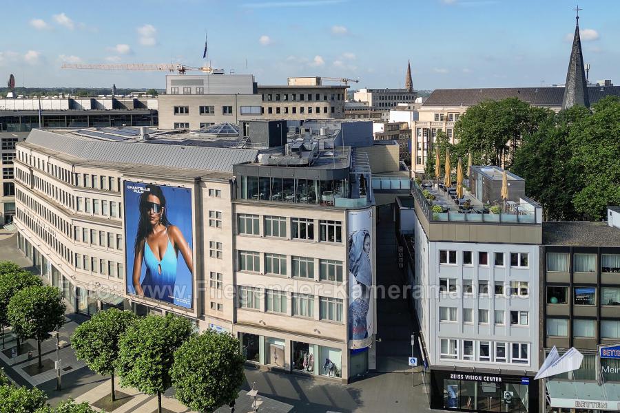 Drohnenaufnahmen von Baltz in der Bochumer Innenstadt