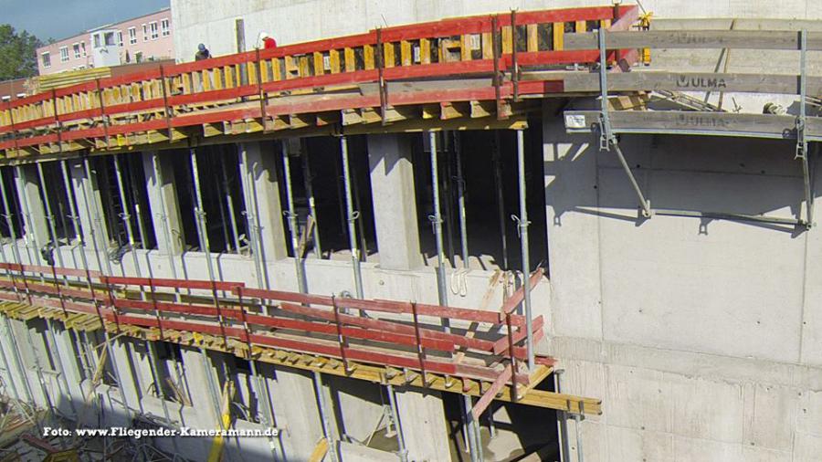 Luftbilder / Luftaufnahmen Baustelle Musikzentrum Bochum