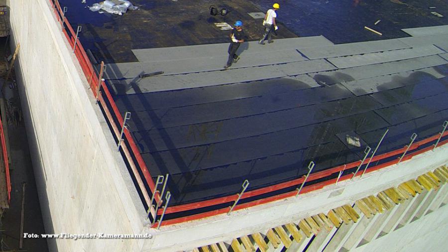 Luftbilder / Luftaufnahmen Baustelle Musikzentrum Bochum