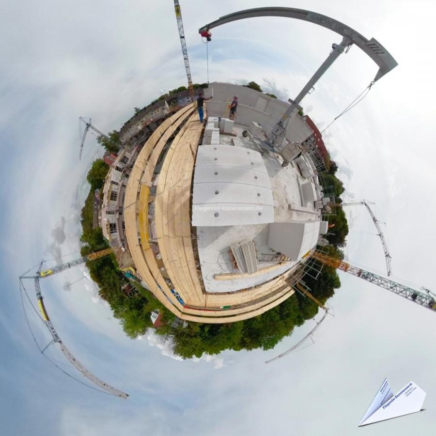 Little Planet 360° Baustellen