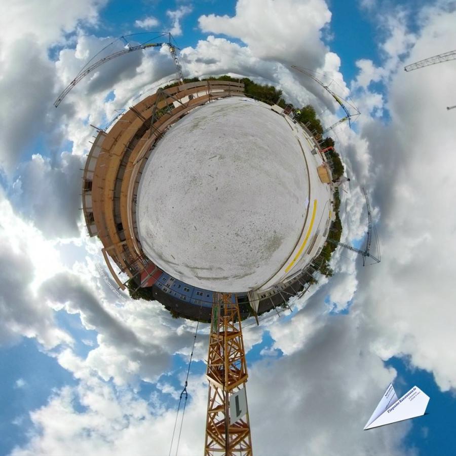 Little Planet 360° Baustellen