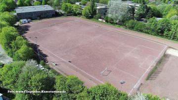 Foto mit Drohne: Luftaufnahme in Bochum-Altenbochum mit Kamera-Drohne
