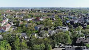 Foto mit Drohne: Luftaufnahme in Bochum-Altenbochum mit Kamera-Drohne