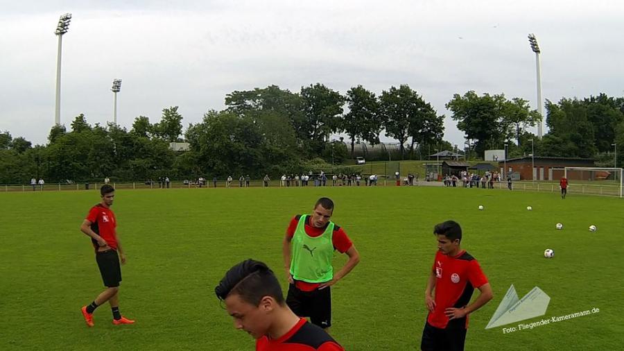 Luftbilder / Luftaufnahmen "Lohrheidestadion und Trainingsplatz"