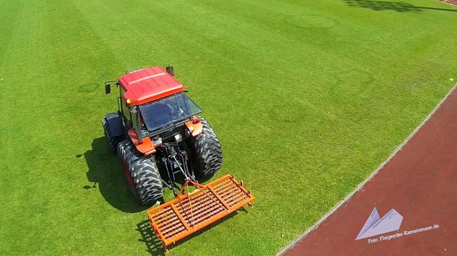 Luftbilder / Luftaufnahmen "Lohrheidestadion und Trainingsplatz"