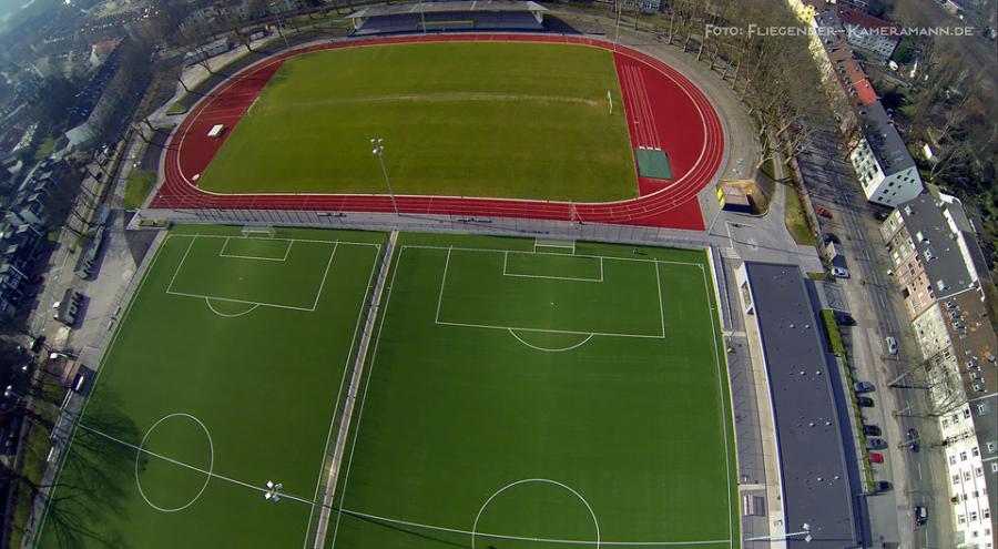 Luftbilder / Luftaufnahmen "Sportplatz Essen"