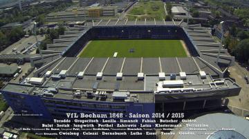 Foto mit Drohne: Luftaufnahmen der Saisoneröffnung beim VfL Bochum 1848