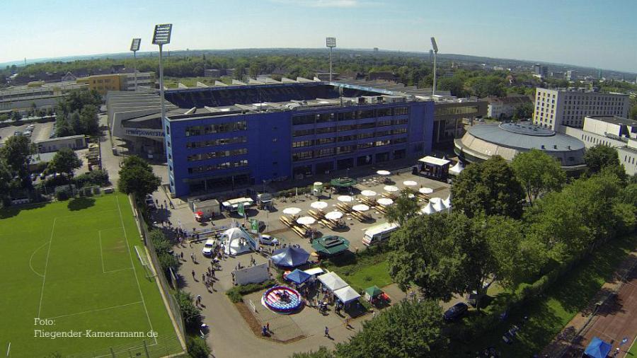 Luftaufnahmen der Saisoneröffnung beim VfL Bochum 1848