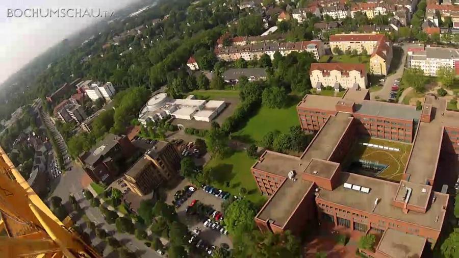 Luftbilder / Luftaufnahmen Exzenterhaus Bochum